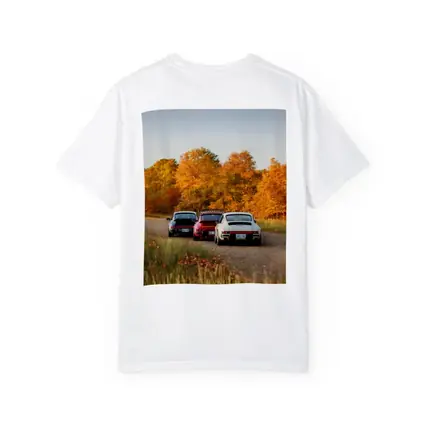 Porsche 911 Classic Cars Autumn Forest Road