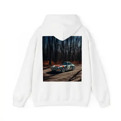 Porsche 911 Rally Car Bare Winter Forest