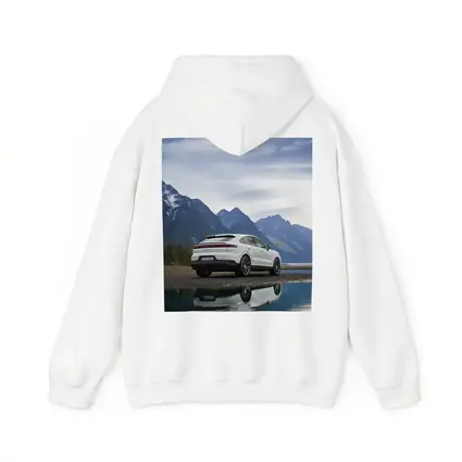 Porsche Cayenne Coupe White Mountain Lake