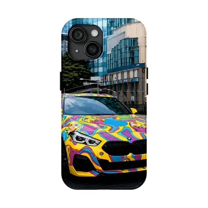 BMW 2 Series Psychedelic Art Wrap City