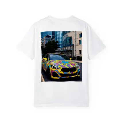 BMW 2 Series Psychedelic Art Wrap City