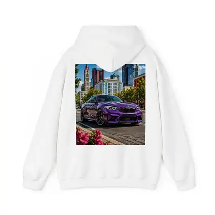 Purple BMW M2 City Street Urban Background