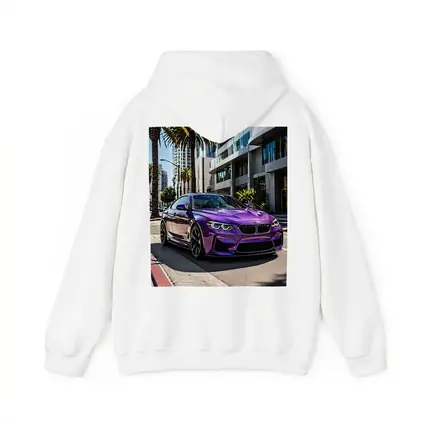 Purple BMW M2 Parked on City Street