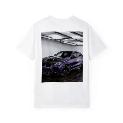BMW X6 M Purple Carbon Body Indoor Garage