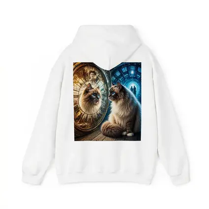 Ragdoll Cat Mystical Clock Portal Fantasy