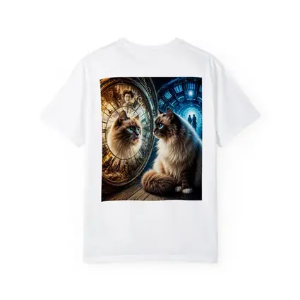 Ragdoll Cat Mystical Clock Portal Fantasy