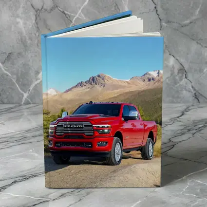 Ram Heavy Duty Truck Mountain Landscape
