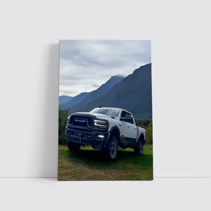 Ram Truck White Mountains Green Meadow