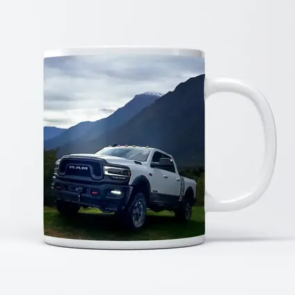 Ram Truck White Mountains Green Meadow