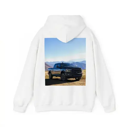 Ram Heavy Duty Truck Black Mountain Landscape