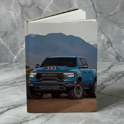 Ram TRX Truck Blue Mountain Dirt Road