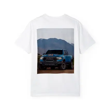 Ram TRX Truck Blue Mountain Dirt Road