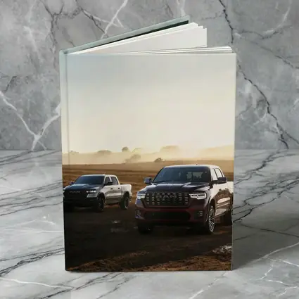 Ram Trucks Dirt Road Misty Field