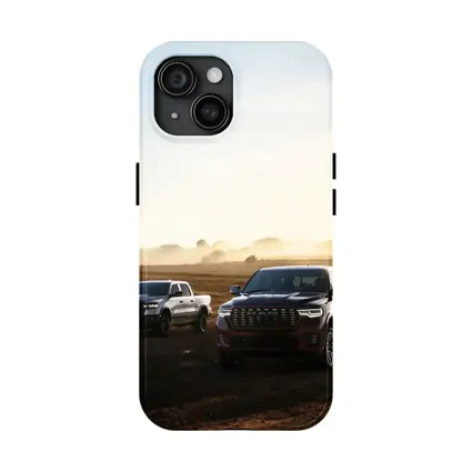 Ram Trucks Dirt Road Misty Field