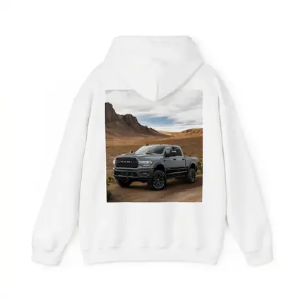 Ram Truck Gray Desert Rugged Road