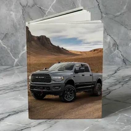 Ram Truck Gray Desert Rugged Road