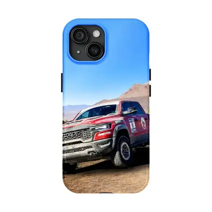 Ram TRX Truck Dirt Trail Mountain Background