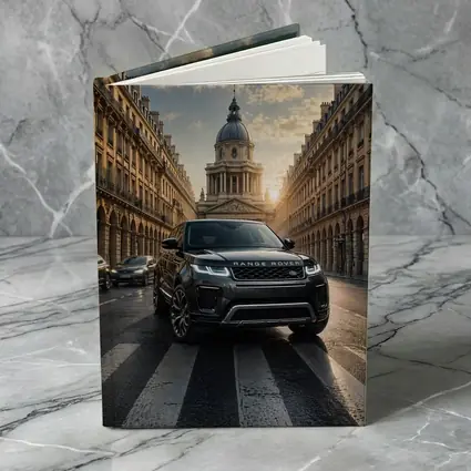 Range Rover Evoque Paris City Street
