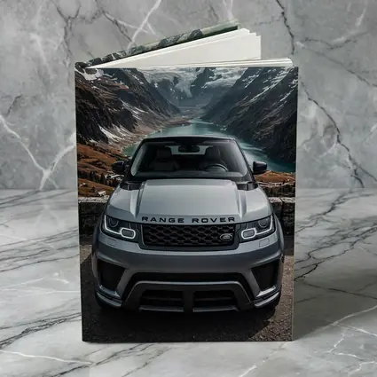 Range Rover Sport Front Mountain Alpine Lake