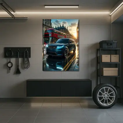 Range Rover Velar London Big Ben Street