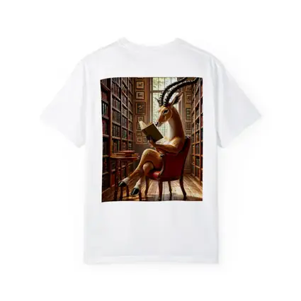 Antelope Reading Book in Grand Library