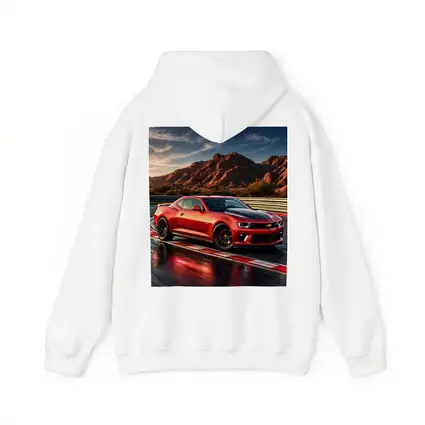 Chevrolet Camaro Red Race Track Desert Mountains