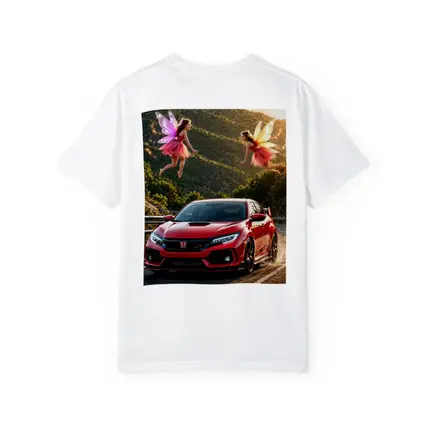 Honda Civic Type R Red Fairy Mountain Road