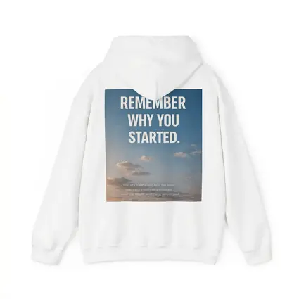 Remember Why You Started Sky Motivational
