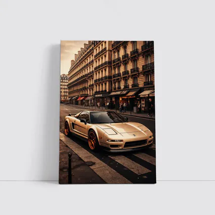 Acura NSX Gold Streets of Paris