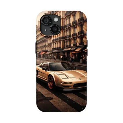 Acura NSX Gold Streets of Paris