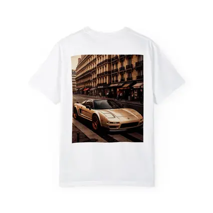 Acura NSX Gold Streets of Paris