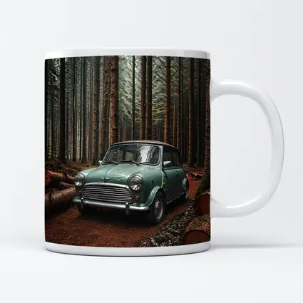 Classic Mini Cooper in Dark Forest