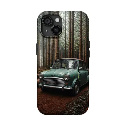 Classic Mini Cooper in Dark Forest