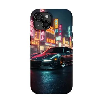Acura NSX Neon City Night Street