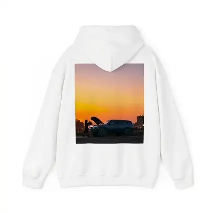 Rivian R1S Electric SUV City Sunset