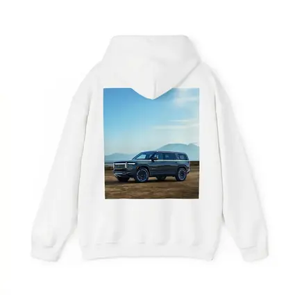 Rivian R1S SUV Mountain Desert Backdrop
