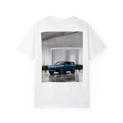 Rivian R1S Electric SUV White Studio