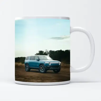 Rivian R1S Electric SUV Dirt Road