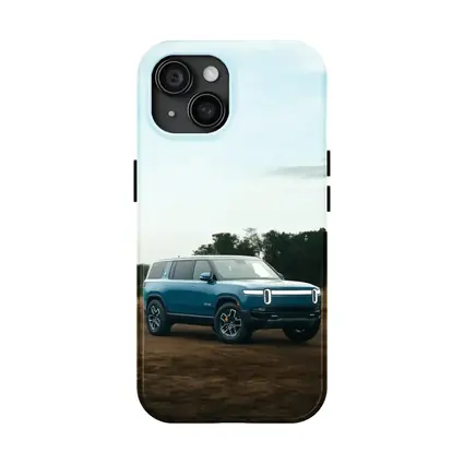 Rivian R1S Electric SUV Dirt Road