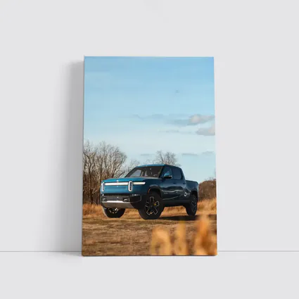 Rivian R1T Electric Truck Open Field