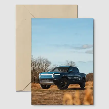 Rivian R1T Electric Truck Open Field