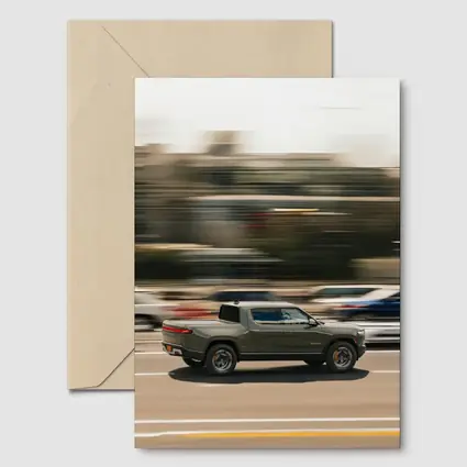 Rivian R1T Electric Truck Highway Speed