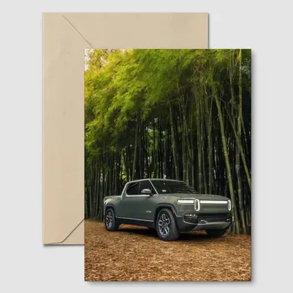 Rivian R1T Truck Bamboo Forest Green