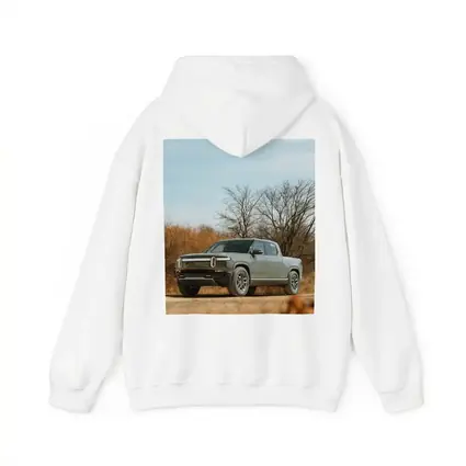 Rivian R1T Truck Autumn Bare Trees