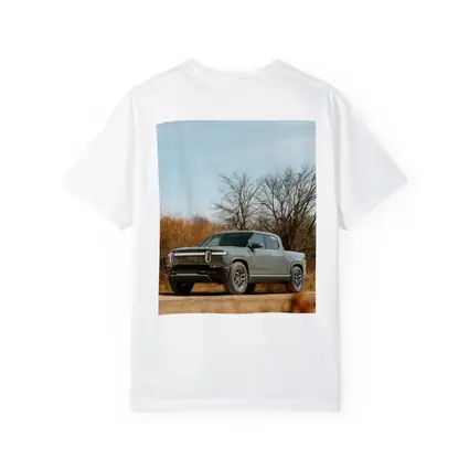 Rivian R1T Truck Autumn Bare Trees