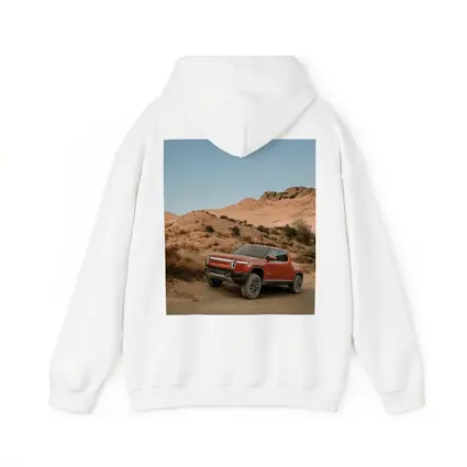 Rivian R1T Truck Desert Hills Landscape