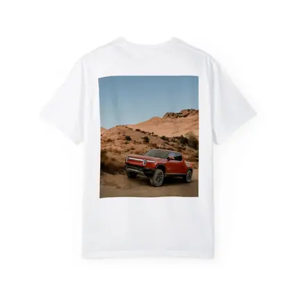 Rivian R1T Truck Desert Hills Landscape