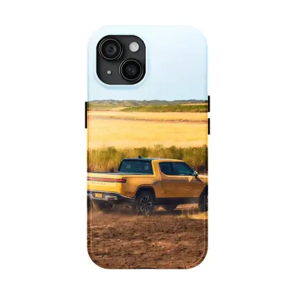 Rivian R1T Truck Dusty Golden Field
