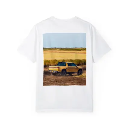 Rivian R1T Truck Dusty Golden Field