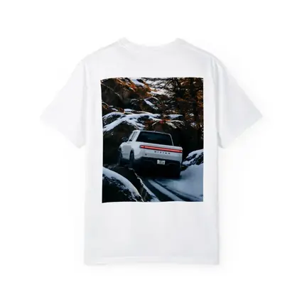Rivian R1T Truck Snowy Mountain Trail